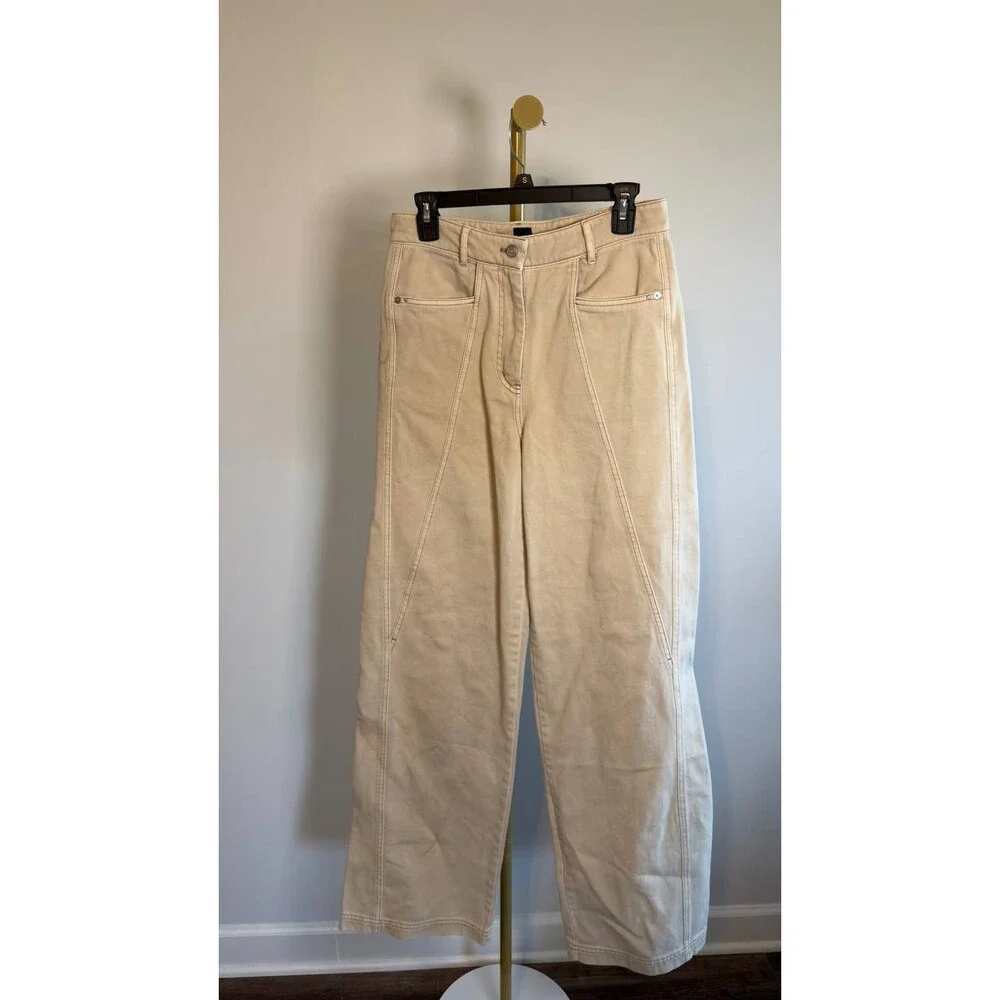 Boss Marlina Cotton Utility Pants Rust 4 NWT $179